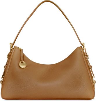 Rebecca Minkoff Large Mia Leather Shoulder Bag in Mocha at Nordstrom