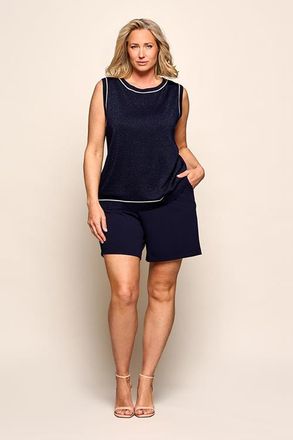 Mart Visser Taryn Shorts Navy Maxi