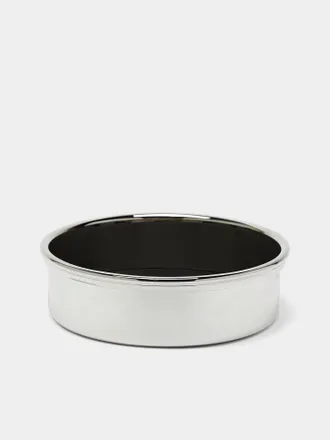 Zanetto Derby Silver-Plated Tall Coaster