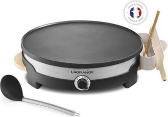 Lagrange Crepera De Hierro Fundido 35cm 1500w Negro - 109011