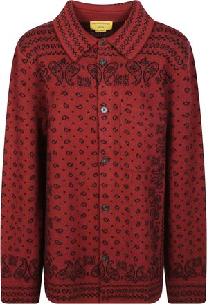 Guest In Residence Wild Rag Paisley Cashmere Work Shirt