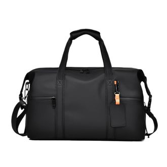 Generic Large Capacity Travel Bag,Portable Overnight Duffel Unisex Sport Fitness,Compatible For Sports And Outdoor Adventures(Black)