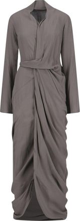 Rick Owens Abito Maxi Wrapped