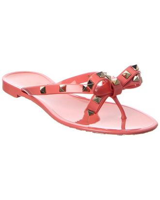 Valentino Rockstud Rubber Flip Flop