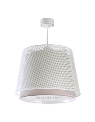 Dalber Dalber L&aacute;mpara De Techo Infantil Beige Vichy