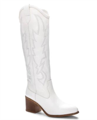 Dirty Laundry Womens Countryside Snow Knee Boots In White