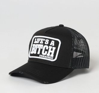 Dsquared2 Cappello in nylon a rete e cotone