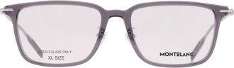 Montblanc Demo Square Mens Eyeglasses MB0489OA 004 54