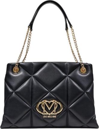 Love Moschino Black Polyethylene Womens Handbag