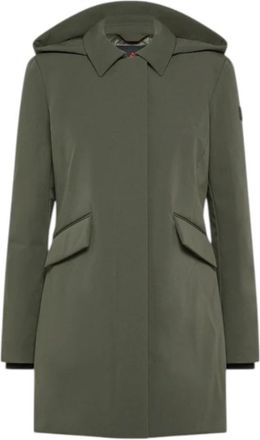 Peuterey Groene Damesjas Telia - Dames - Parka Jassen - Groen - S - Polyester - Jassen