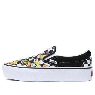 Vans Classic Slip-On Platform Poppy Checkerboard VN0A5KXIBML