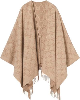 Gucci Kaschmir Cape Gg