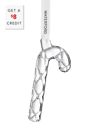 Waterford Mini Candy Cane Ornament With $8 Credit