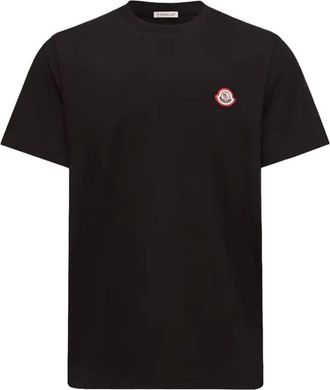 Moncler T-shirt con logo - - Tops - Uomo - Nero - XL