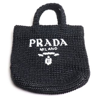Prada Black Raffia Tote Bag (Pre-Owned)