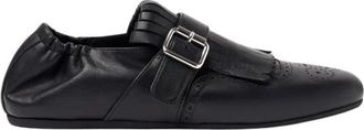 Scarosso Julian Loafer - Heren - Loafers - Zwart - 40 1/2 EU - Leer - Schoenen