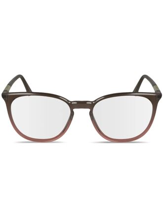 Calvin Klein square-frame glasses - Brown