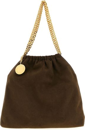 Stella McCartney Falabella Drawstring Borse A Spalla E Tracolla Marrone-Donna