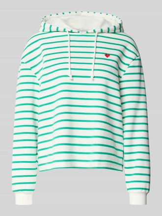 Pieces Loose Fit Hoodie aus Baumwoll-Mix Modell CHILLI in Ecru, Gr&ouml;&szlig;e XS