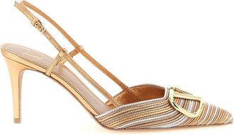 Valentino Garavani Pink Logo Heels