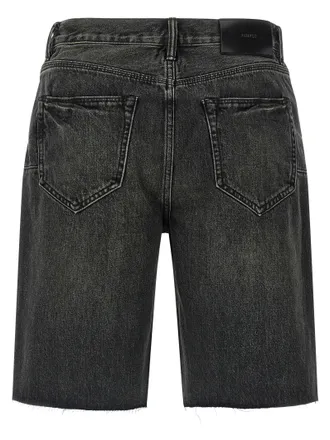 Purple P059 Kamari Bermuda Shorts - Black