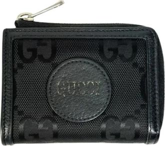 Gucci Tweedehands leren portemonnees - Dames - Vintage Accessoires - Zwart - ONE Size - Vintage