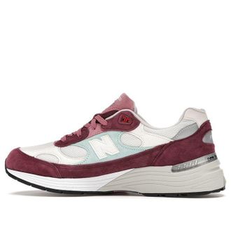 New Balance x Kith 992 Made in USA Kithmas Collection - Burgundy Reef M992KB