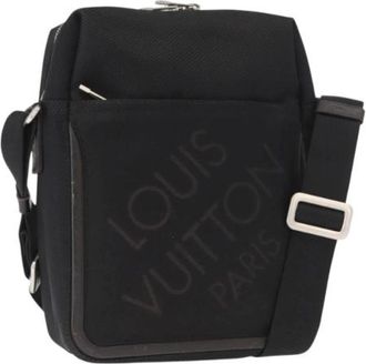 Louis Vuitton Pre-owned Canvas Cross Body Bag - Dames - Vintage Schoudertas - Zwart - ONE Size - Vintage