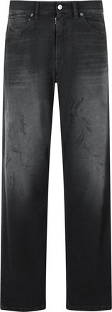 Maison Margiela zwarte katoenen jeans