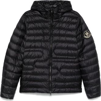 Moncler Hooded Padded Jacket - Mens - Polyamide/Goose Feather/Goose Down