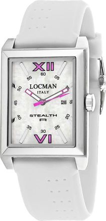 Locman Mens Classic Mop Rectangle 44mm