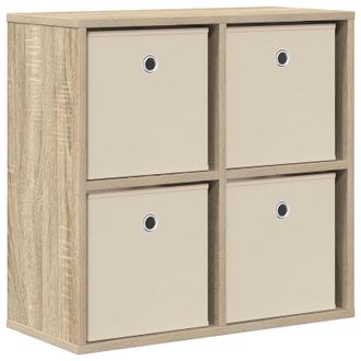 vidaXL Aparador Con Caj&oacute;n Roble Sonoma 59,5 X 27 X 57 Cm Vidaxl