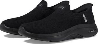 Skechers Go Walk Arch Fit 2.0 125310-BBK Women B Black Comfort Shoes HTAT881