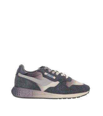 Autry Grey Logo Reelwind Sneakers