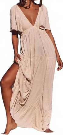 Free People La La Maxi Dress In White