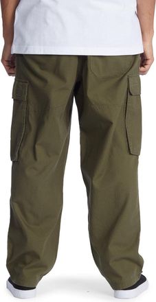 DC Cargohose DC SHOES The Tundra, Herren, Gr. XS, gr&uuml;n (ivy gr&uuml;n), Obermaterial: 100% Walkfrottier;, Hosen Cargohose