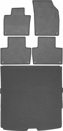 OEM Volvo Xc90 Ii Suv Desde Mayo De 2015. Juego De Alfombrillas De Goma Para Coche + Alfombrilla Para Maletero
