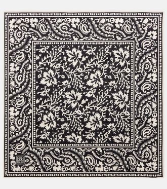 Toteme Printed silk scarf