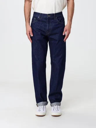 Dondup Jeans in denim di cotone con gamba dritta e vita media