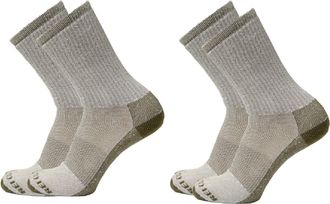 Rei Co-Op COOLMAX EcoMade Lightweight Hiking Crew Socks - 2 Pairs Green XL