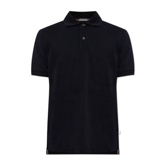 Paul Smith Wol Polo - Heren - Tops - Blauw - Maat: XL Wol