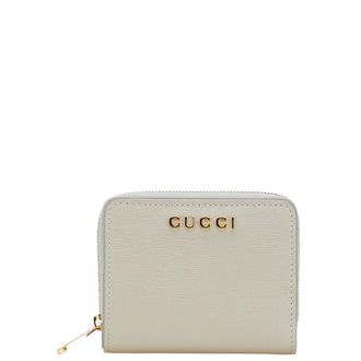 Gucci Gray Leather Wallet (Bi-Fold) (Pre-Owned)