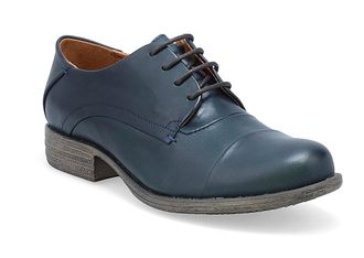 Miz Mooz Womens Letty Oxford Shoes In Ocean