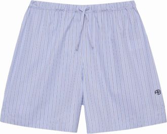 Anine Bing Ramy Shorts - Dames - Korte Broeken - Blauw - S - Korte Broeken