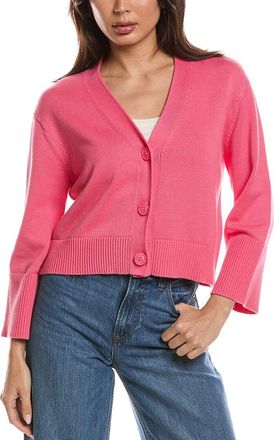 Fort&eacute; Cashmere Wide Sleeve Cardigan