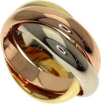 Cartier Trinity Yellow Gold (18K) Pink Gold (18K) White Gold (18K) Band Ring (Pre-Owned)
