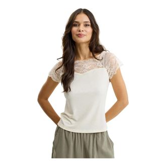 In Front IN Front - T-Hemden - Dames - Tops - Wit - Maat: 2XL
