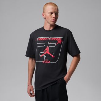 Nike Jordan Mens Jordan Graphic T-Shirt in Black | IQ1024-045