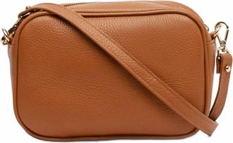 Florez jeans Womens Sophie Camera Bag In Caramel