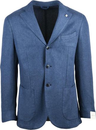 L.B.M. 1911 L.b.m. 1911, Heren, Jassen, Blauw, Maat: M Zijde